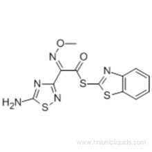 S-2-BENZOTHIAZOLYL (Z)-2-(5-AMINO-1,2,4-THIADIAZOL-3-YL)-2-METHOXYIMINO THIOACETATE CAS 104797-47-9